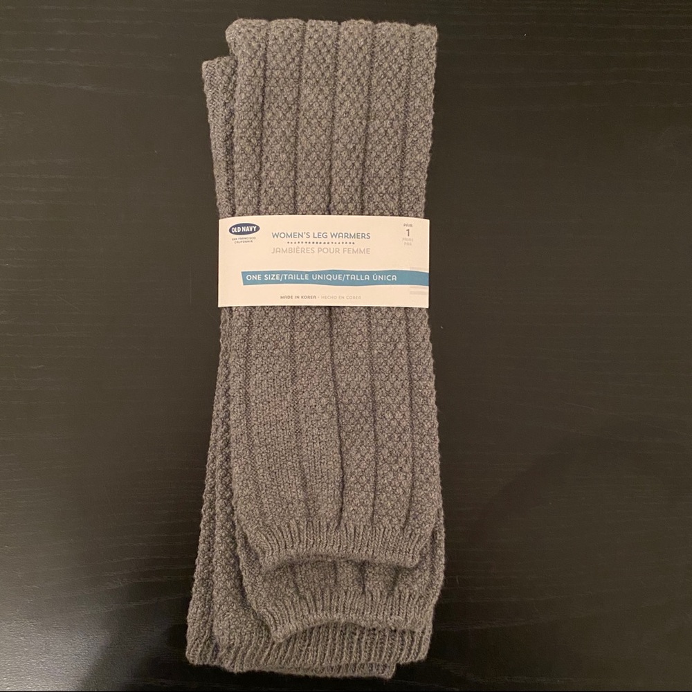 Gray Leg Warmers
